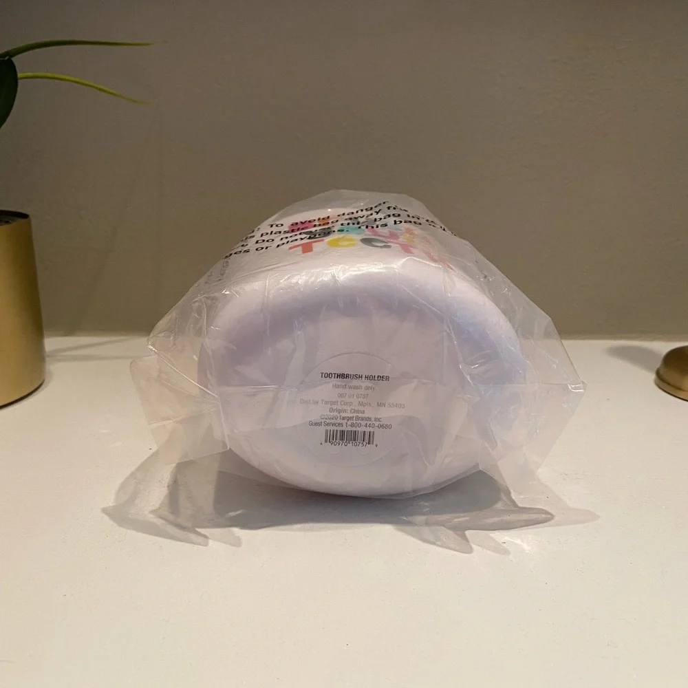 Pillowfort ‘Brush Your Teeth’ Bathroom Toothbrush Holder NWT